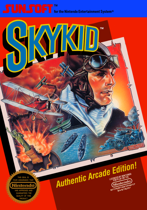 Sky Kid (USA) box art